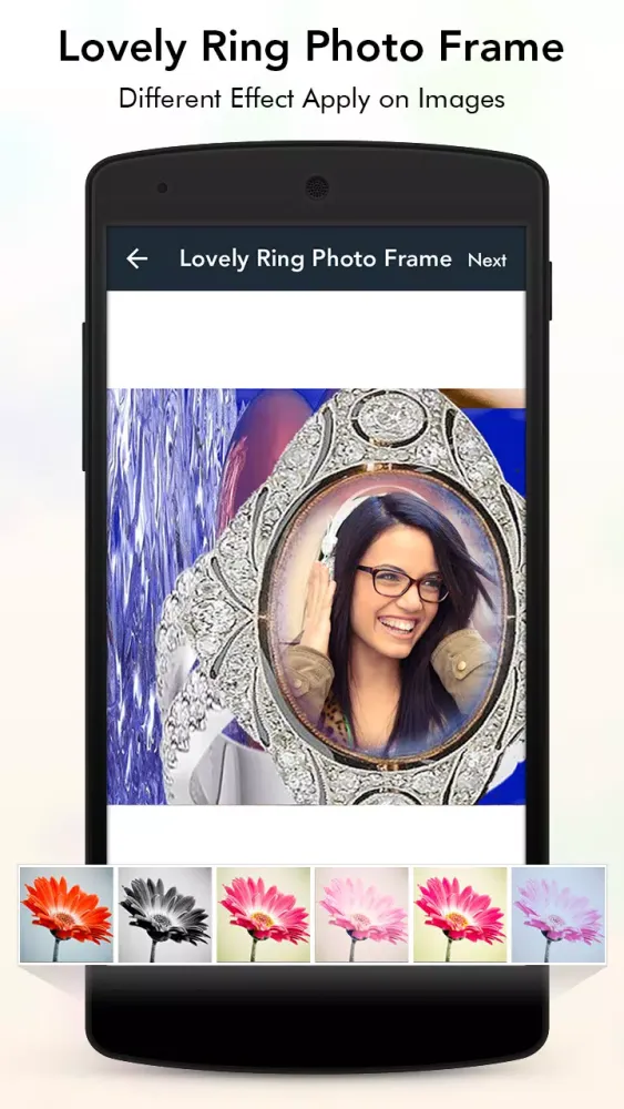 Lovely Ring Photo Frame Screenshots