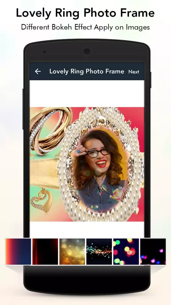 Lovely Ring Photo Frame Screenshots