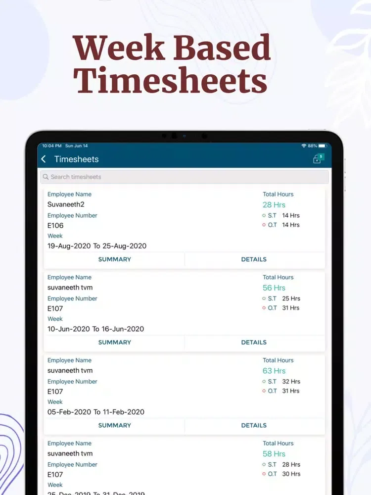 PaTS Mobile iPad  Screenshots