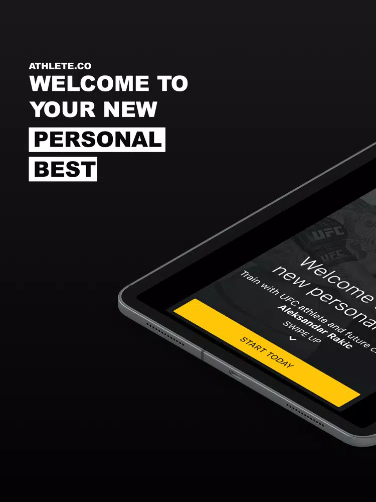 ATHLETE.CO MMA Workout Program iPad  Ekran Görüntüleri