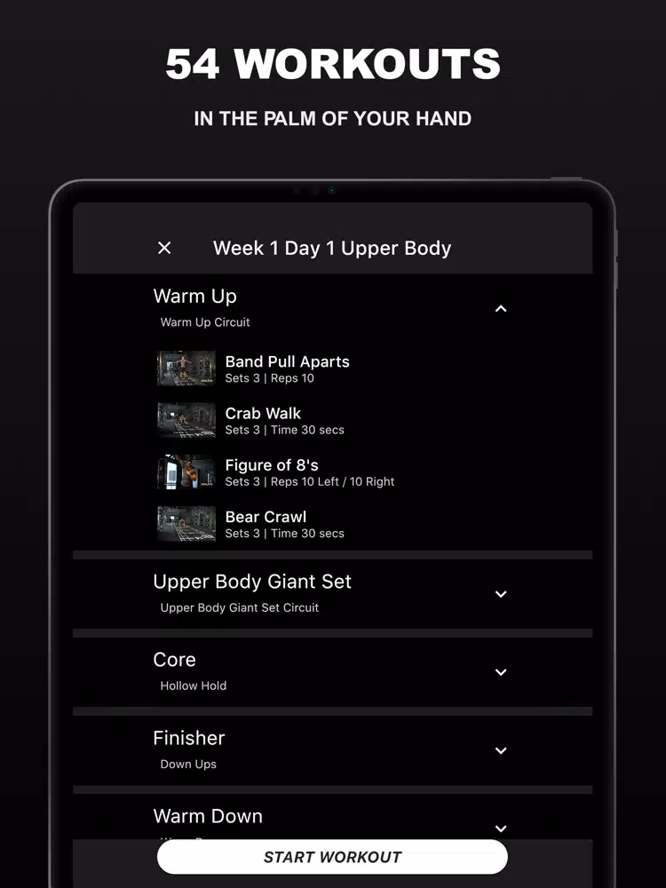 ATHLETE.CO MMA Workout Program iPad  Ekran Görüntüleri