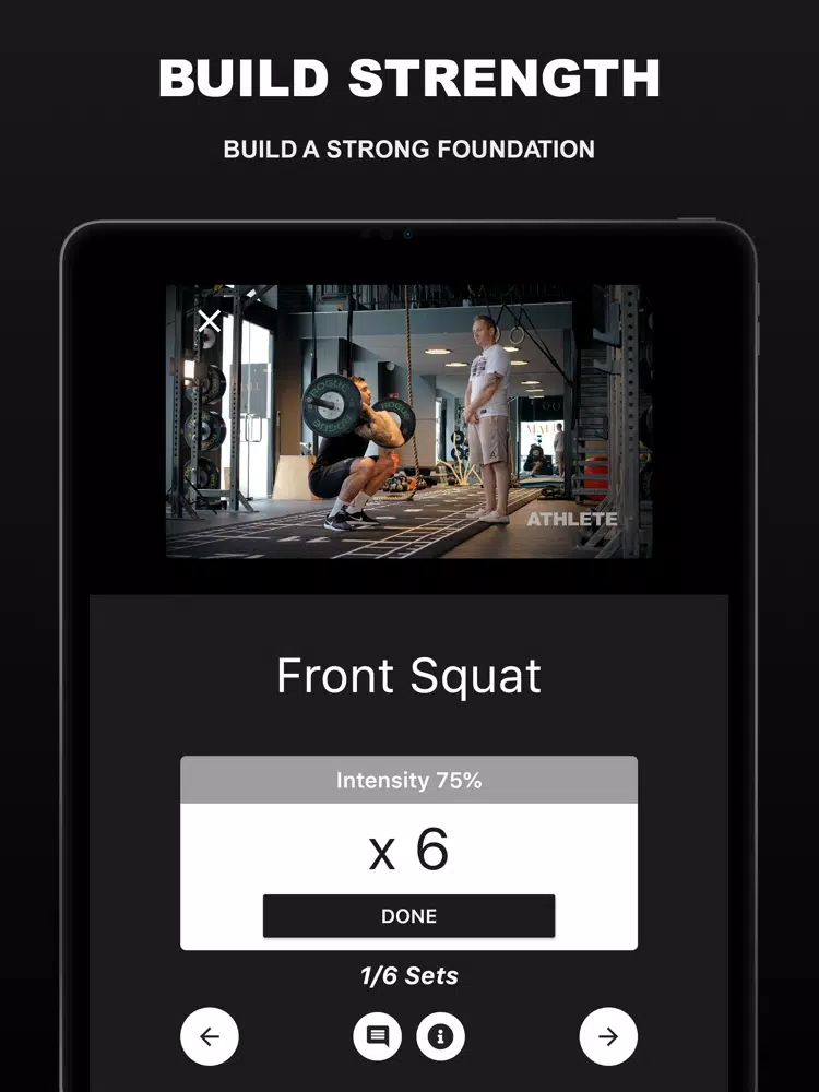 ATHLETE.CO MMA Workout Program iPad  Ekran Görüntüleri