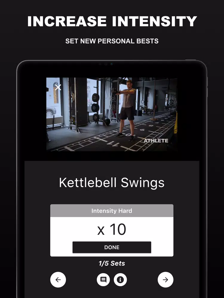 ATHLETE.CO MMA Workout Program iPad  Ekran Görüntüleri