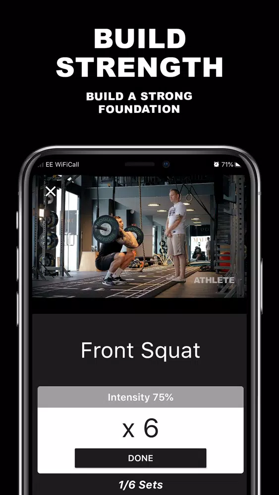 ATHLETE.CO MMA Workout Program Ekran Görüntüleri
