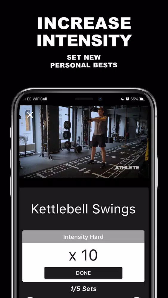 ATHLETE.CO MMA Workout Program Ekran Görüntüleri