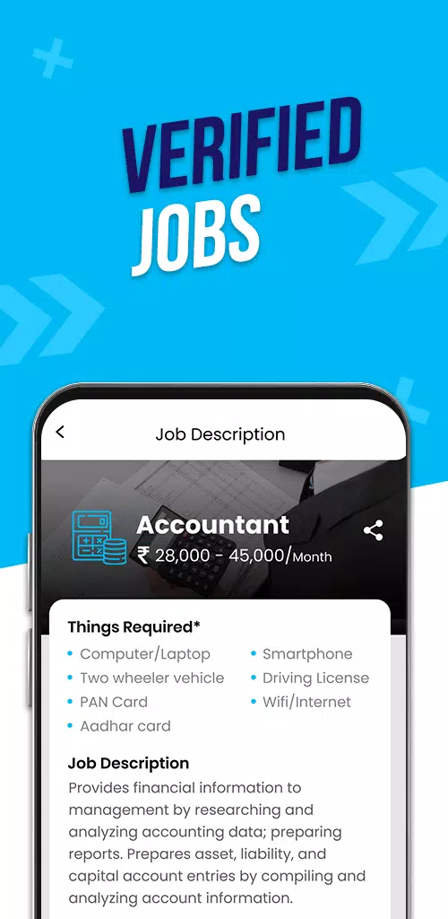 OptnHire - Job Searching App Screenshots