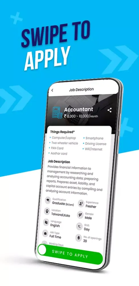 OptnHire - Job Searching App Ekran Görüntüleri