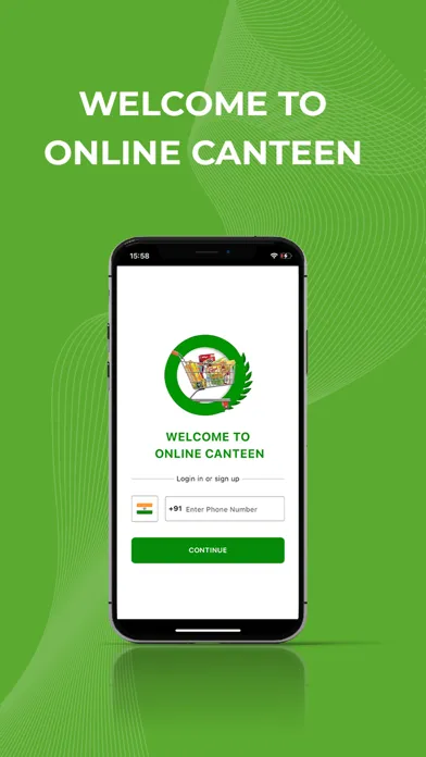 Screenshot di Online Canteen