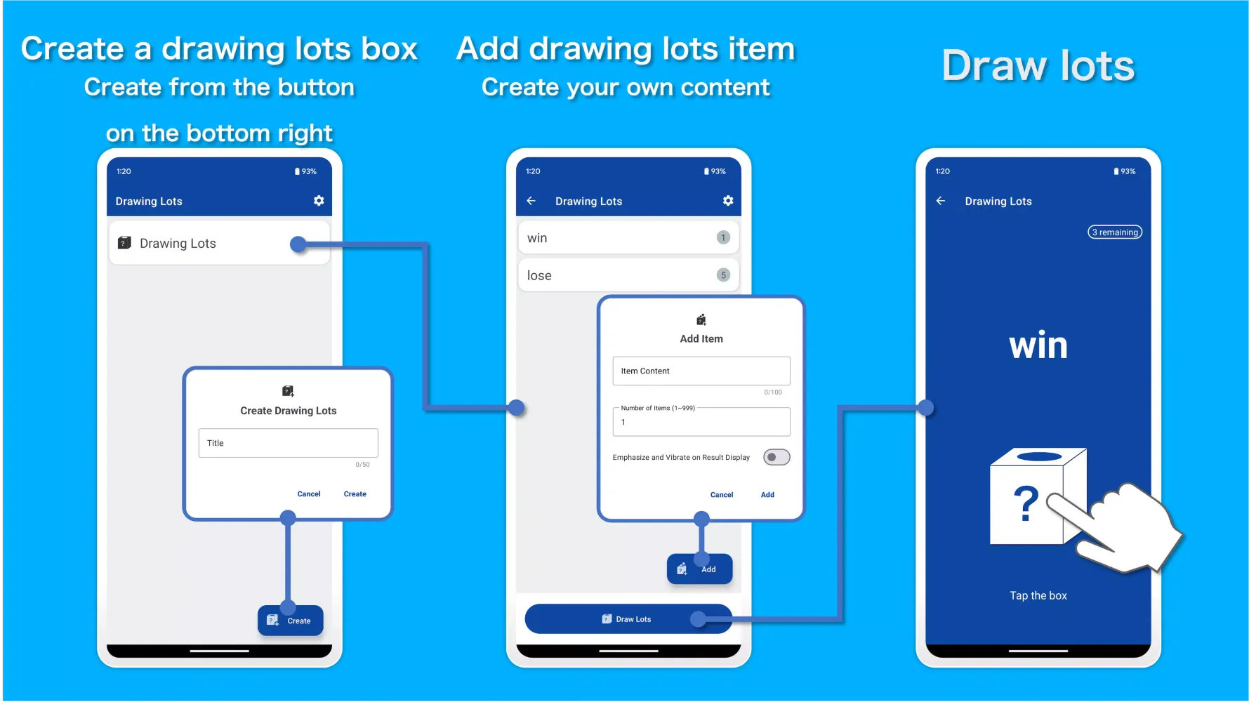 Скриншоты Drawing Lots