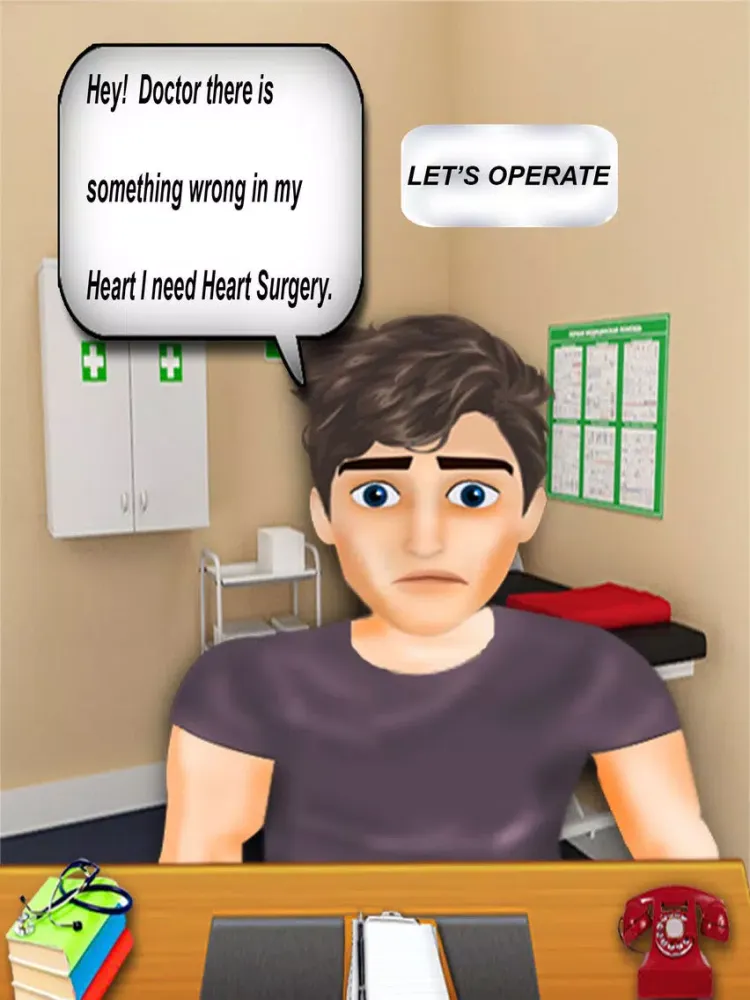 Screenshot di Heart Surgery Simulator Game iPad 