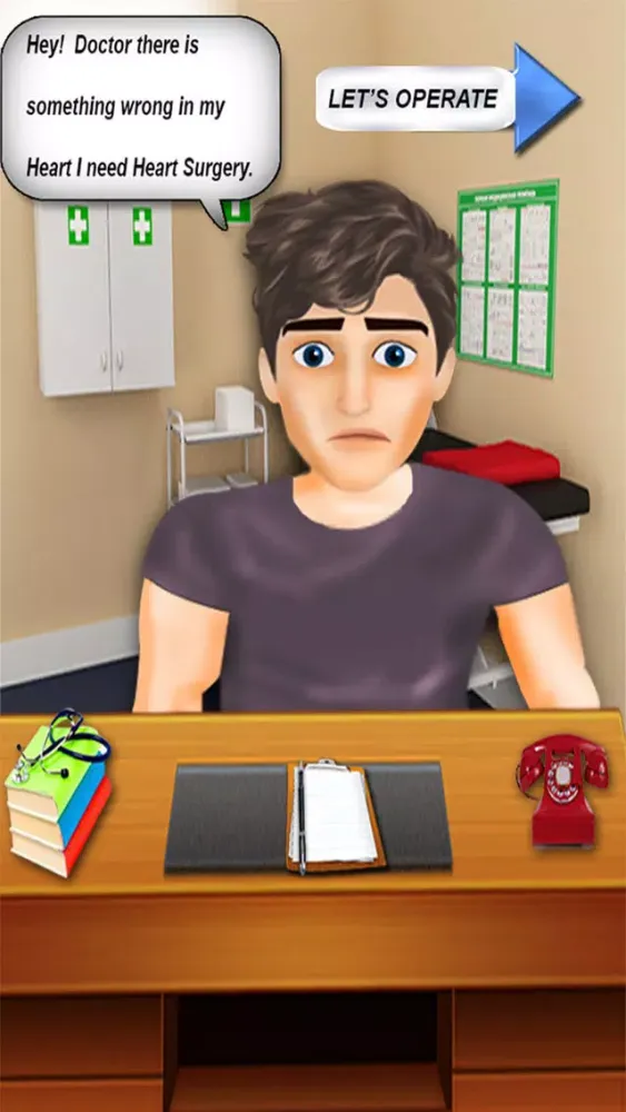 Screenshot di Heart Surgery Simulator Game