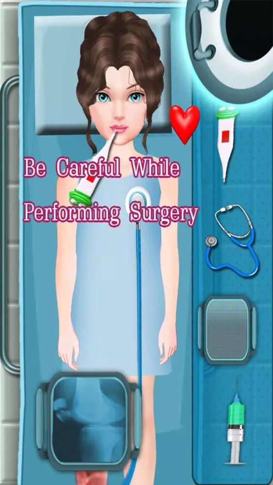 Capturas de tela do Knee Surgery Simulator Game