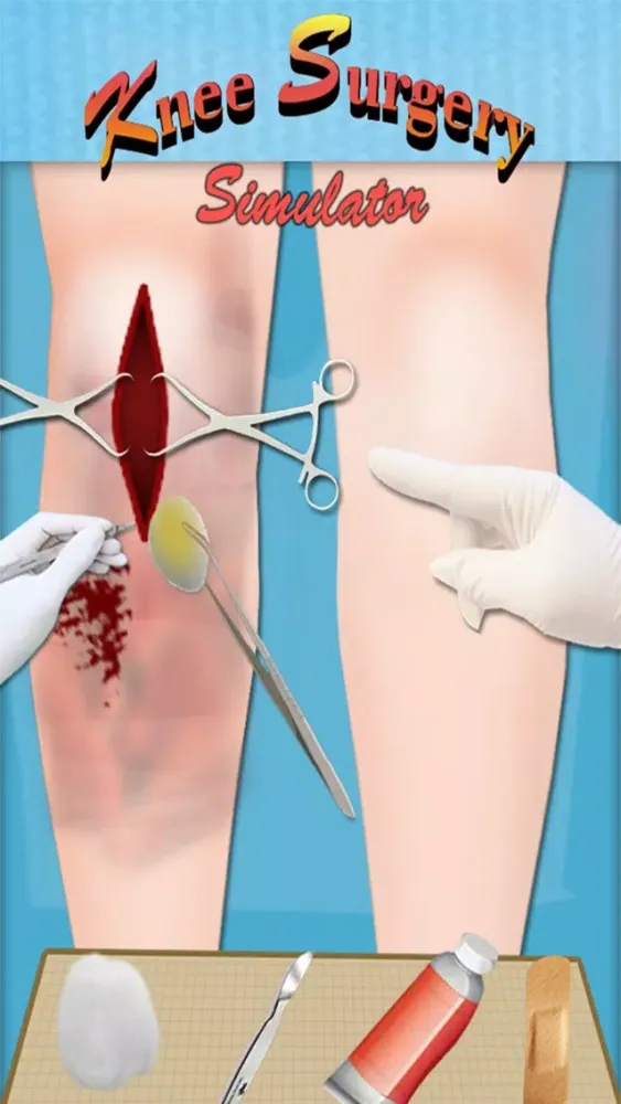 Capturas de tela do Knee Surgery Simulator Game