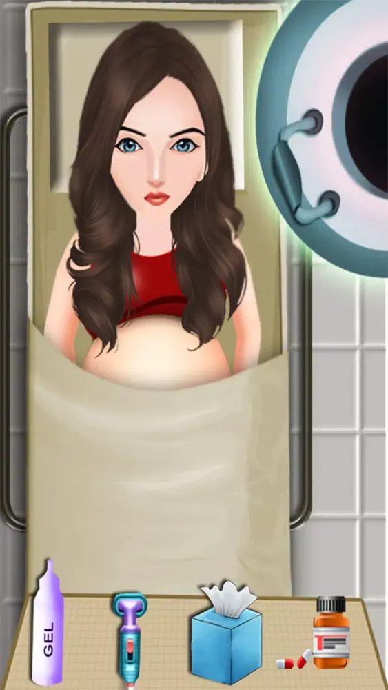 Capturas de tela do Maternity Emergency Game