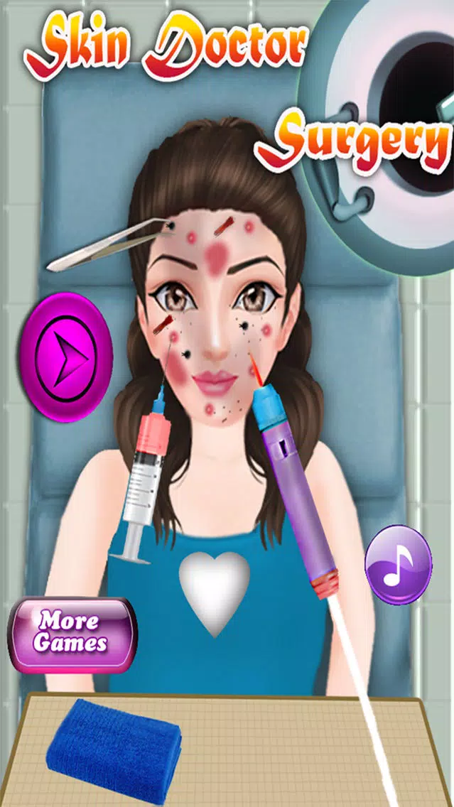 Capturas de tela do Skin Doctor Surgery Game
