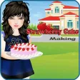 Strawberry Cake Making Game Strawberry Cake Making Game