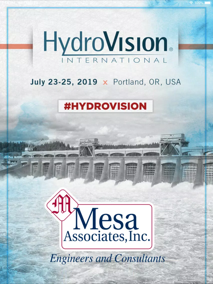 Ảnh chụp màn hình của HydroVision International 2019 iPad 