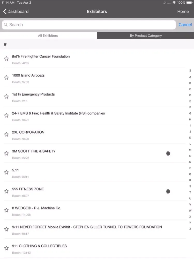 FDIC 2019 iPad 应用截图