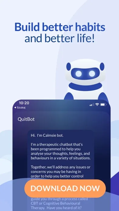 Capturas de pantalla de QuitBot: quit porn addiction