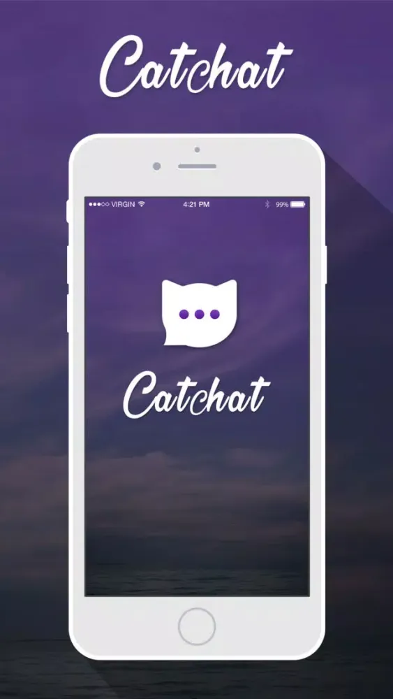 Tangkapan layar Catchat with people around you
