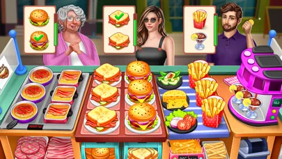 Captures d'écran de Cooking Diner: Restaurant Game