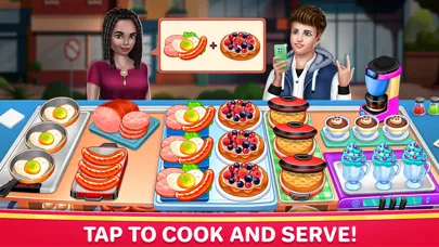 Captures d'écran de Cooking Diner: Restaurant Game