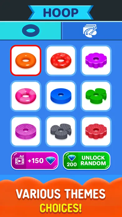 Color Hoop Stack - Sort ring スクリーンショット