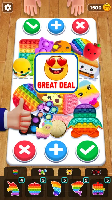 Fidget Trading Master 3D Popus स्क्रीनशॉट