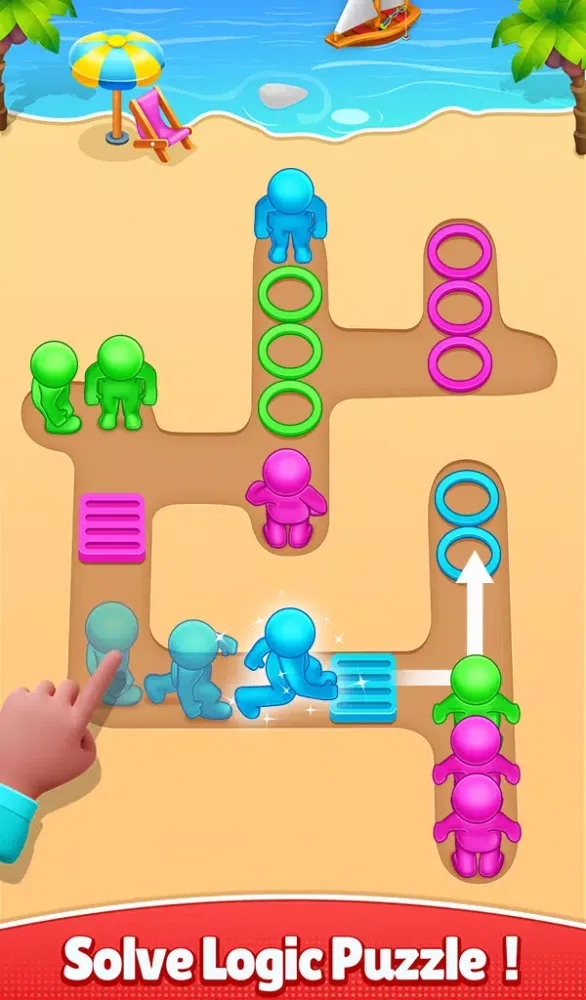 Jam Escape - Color Sorting 3d Screenshots