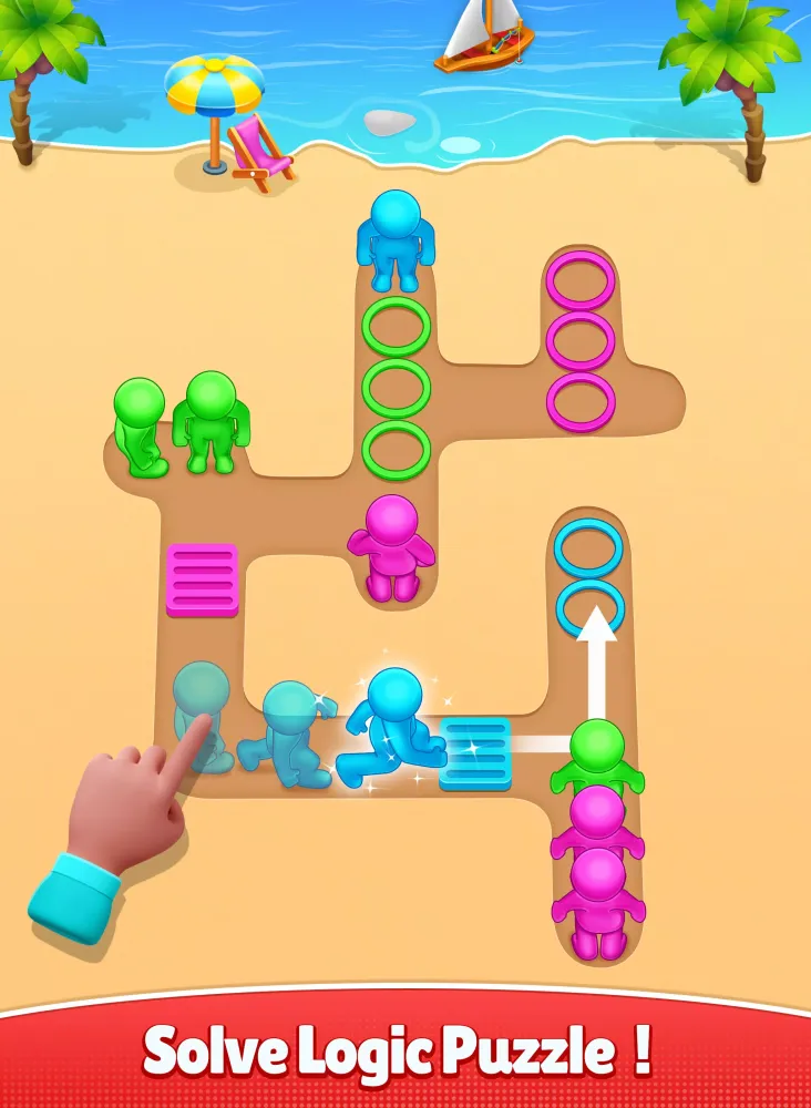 Jam Escape - Color Sorting 3d Screenshots