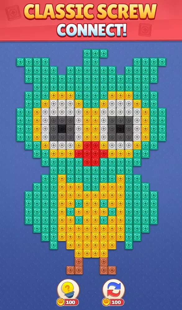 Nuts Sort 3D Screw Sort Puzzle应用截图