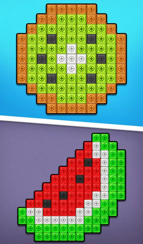 Nuts Sort 3D Screw Sort Puzzle应用截图