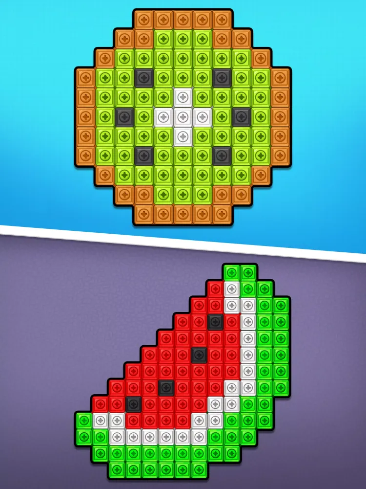 Nuts Sort 3D Screw Sort Puzzle应用截图