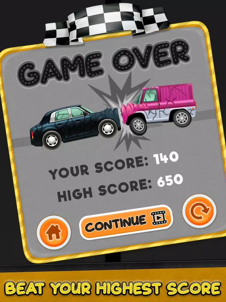 Tangkapan layar Real Car Traffic Racer Game iPad 