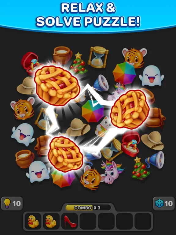 Match 3D - Tile Triple 3D Toy iPad  স্ক্রিনশট