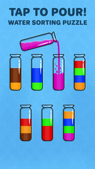 Color Water Sort 3d - Sort It应用截图