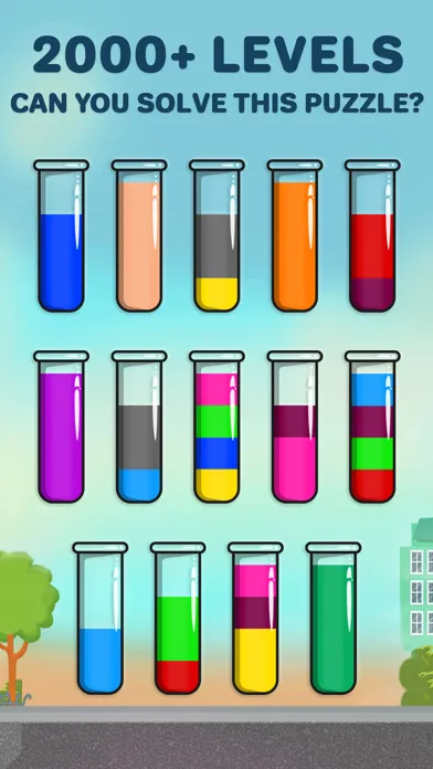 Color Water Sort 3d - Sort It应用截图