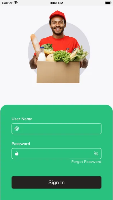 Grocery Delivery Partner 스크린샷