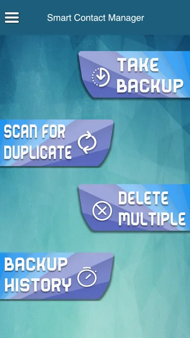 Contacts Backup+Transfer Easy Screenshots