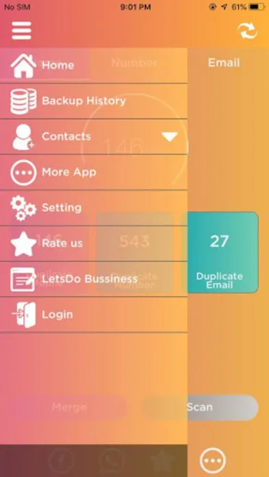 Contact Cleaner-Merge & Email应用截图