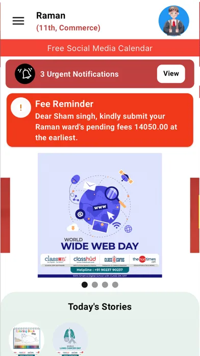 Class ON - Parents App স্ক্রিনশট