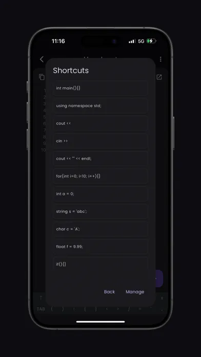 C++ Compiler(Pro) Screenshots