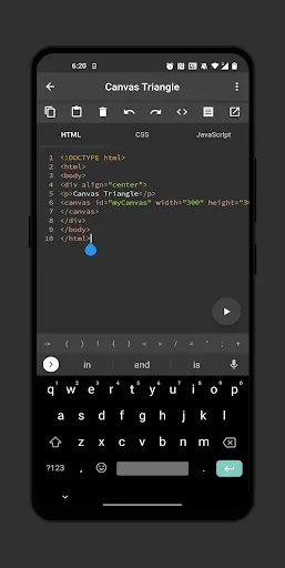 HTML Creator スクリーンショット