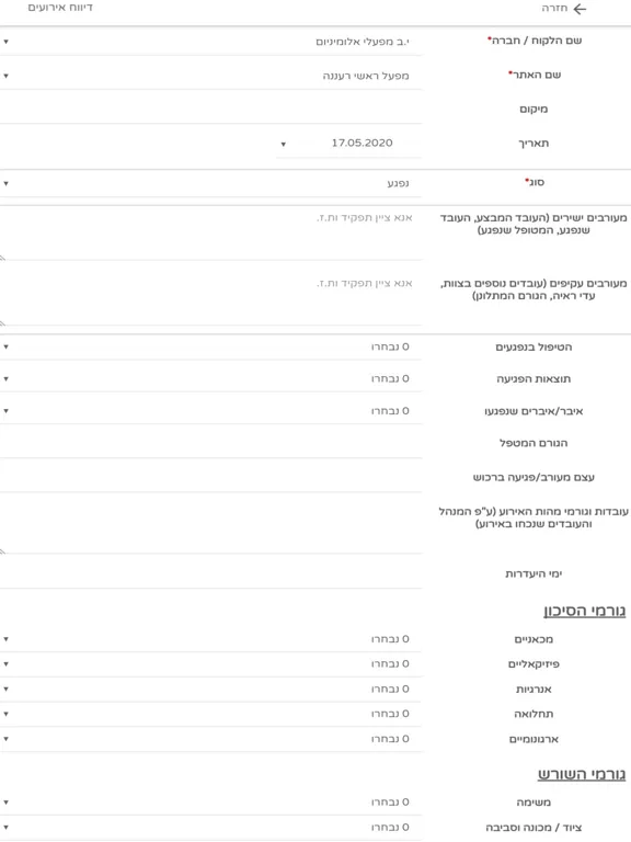 Ramdor HSEQ iPad  스크린샷