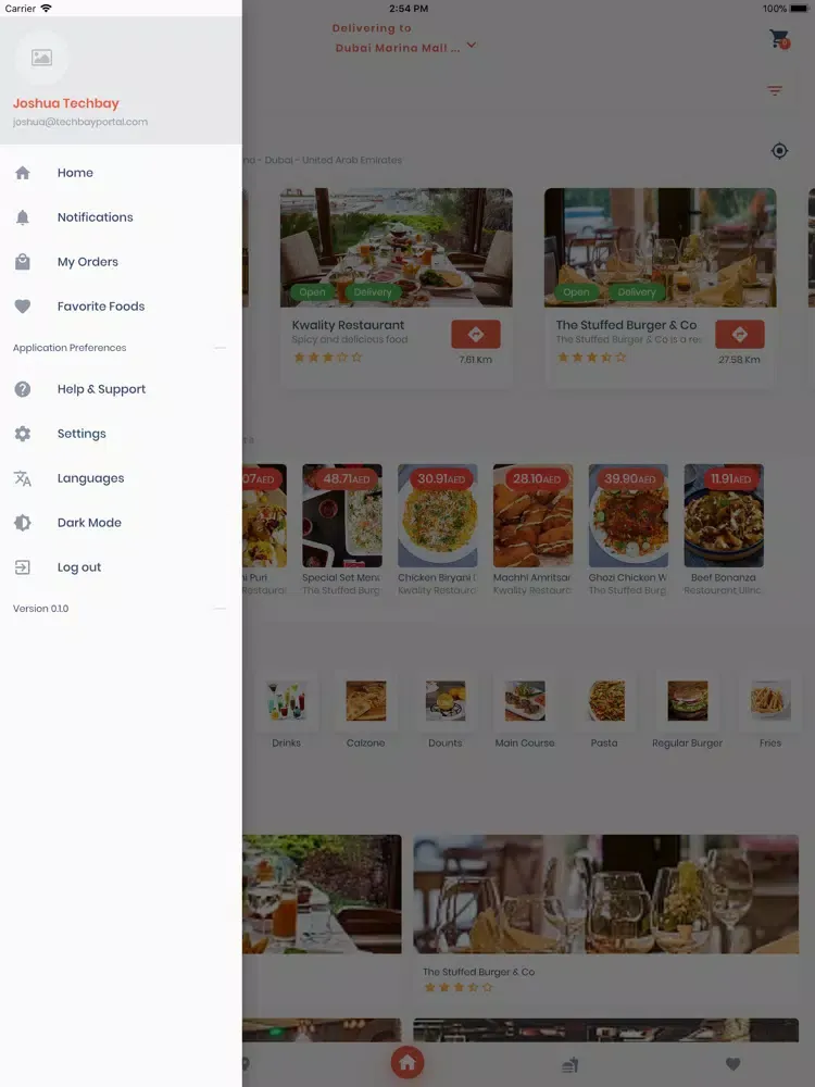 صور Baitna: Takeaway Local Food iPad 