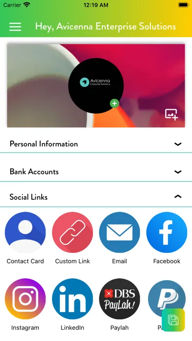 Screenshot di TechBox Smart Card