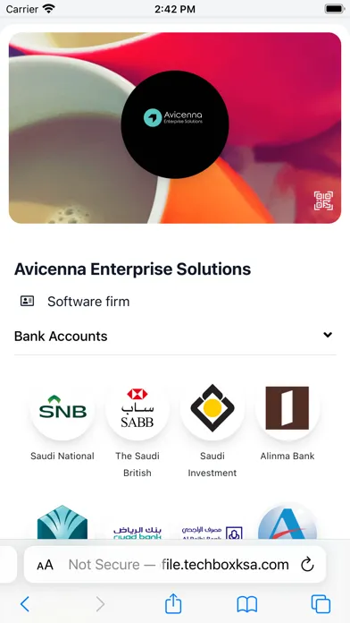 Screenshot di TechBox Smart Card