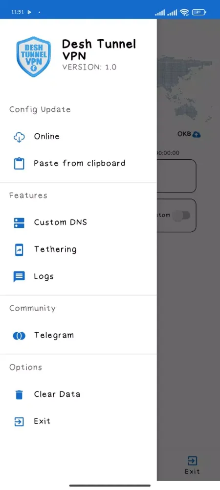 Desh Tunnel Vpn Screenshots
