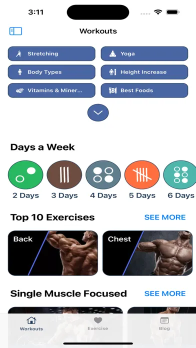 Olympia - Your Fitness Trainer应用截图