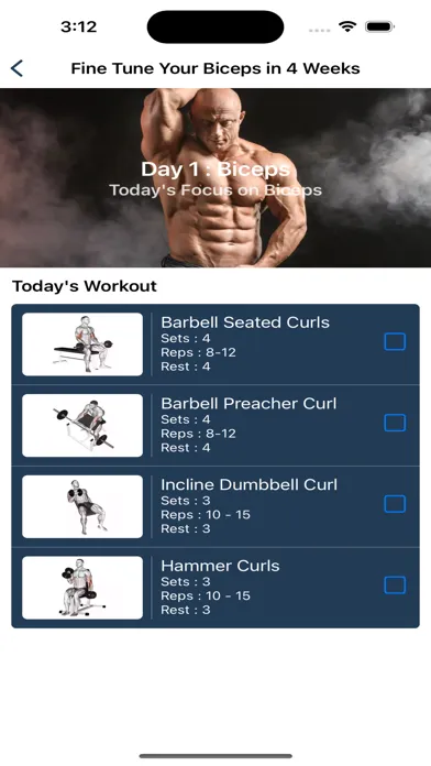 Olympia - Your Fitness Trainer应用截图